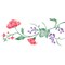 Rose and Berry Vine Wall Stencil | 343 by Designer Stencils | Floral Stencils | Reusable Art Craft Stencils for Painting on Walls, Canvas, Wood | Reusable Plastic Paint Stencil for Home Makeover | Easy to Use & Clean Art Stencil
